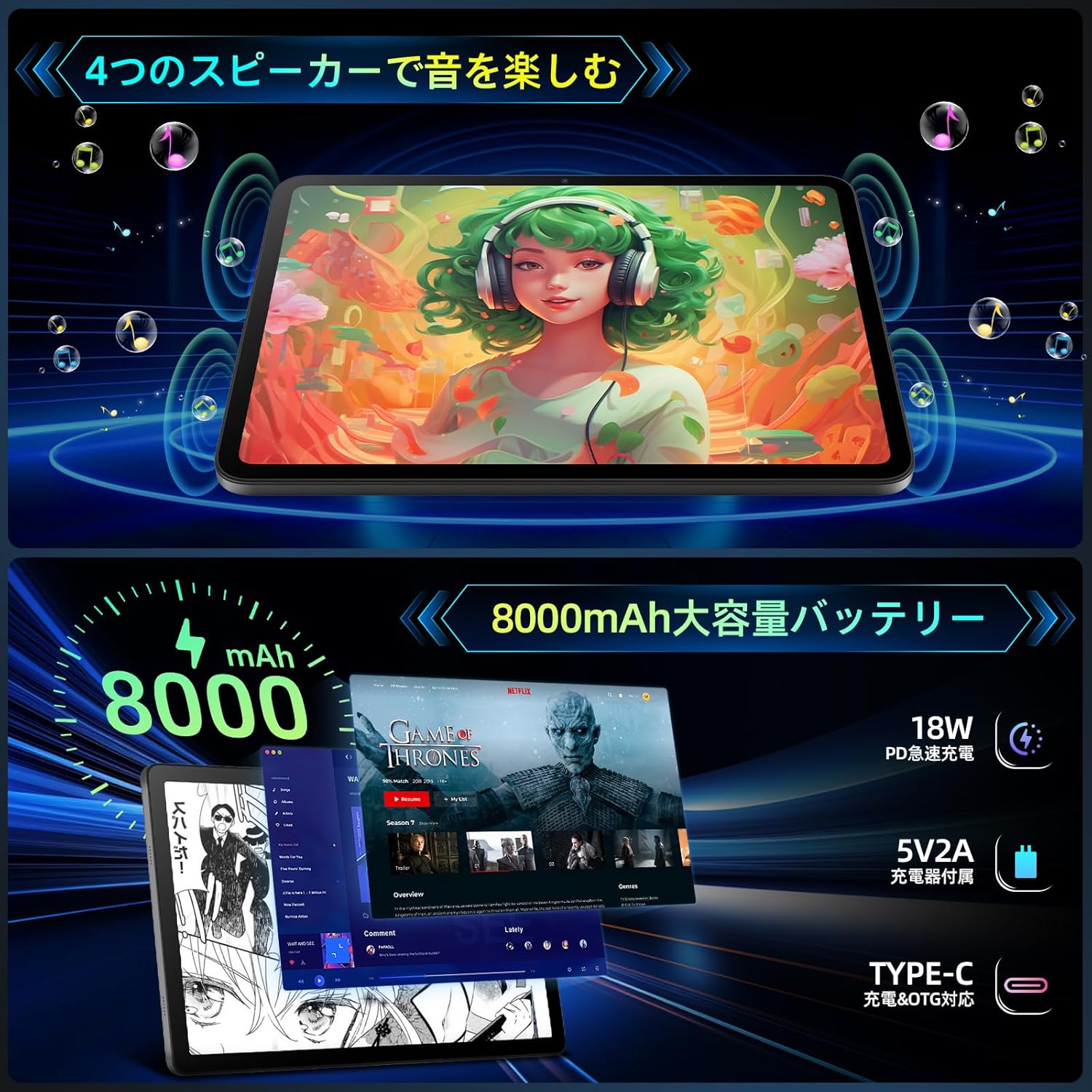 G99 タブレット Android15】Rebecco M50 タブレット simフリー Helio 