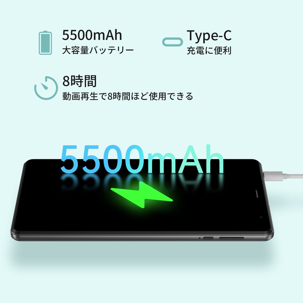 HeadWolf Fpad2 タブレットPC 8インチ Android 13 SIMフリー 【新品・激安セール】